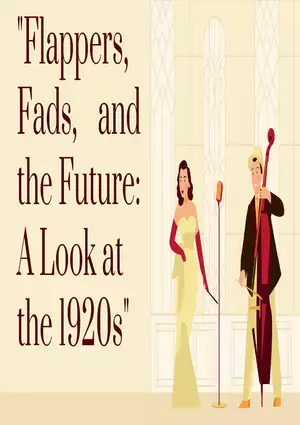 A Look at the 1920s Overview
