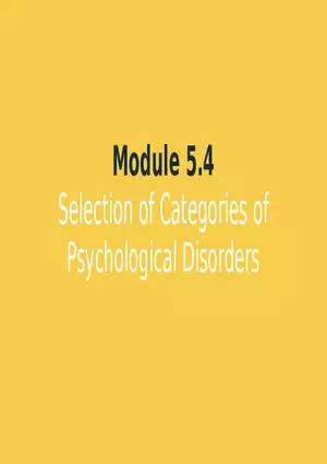 Mental and Physical Health Chapter 5 Part 5