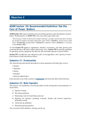 Recommended Guidelines for the Care of Power  Boilers