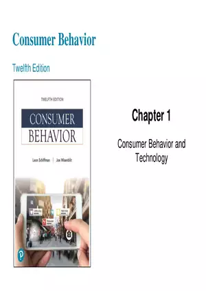 Consumer Behavior