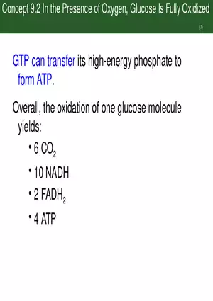 Pathways That Harvest Chemical Energy Lecture Part 4