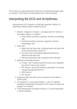 Intro to Cardiology Module 1 Guide Part 7