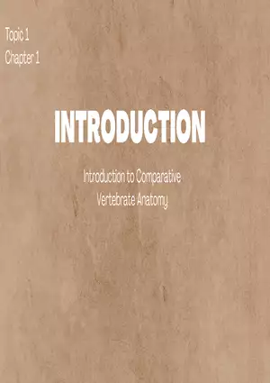 Vertebrate Anatomy - Fish