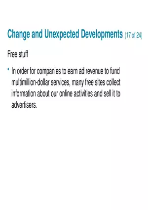 Social, Legal, and Ethical Issues for Computing Technology Part 3