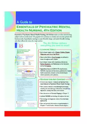 Essentials of Psychiatric Mental Health