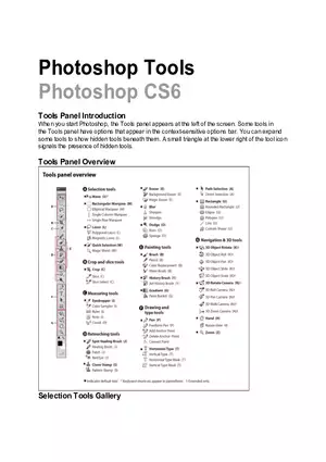 Photoshop Tools