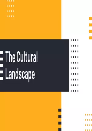 The Cultural Landscape