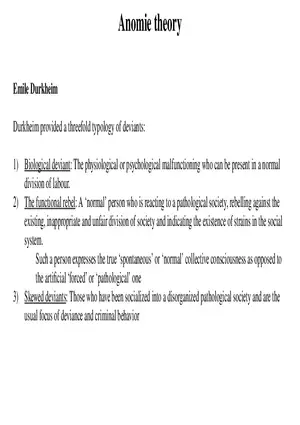 Theories of Crime Unit 3 Part 3