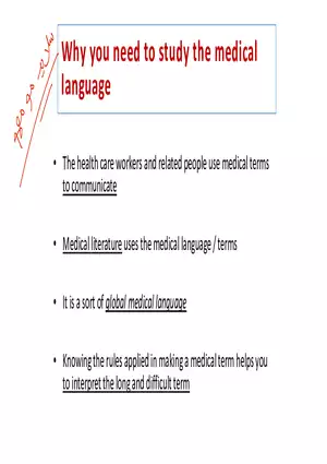 Why You Need to Study the Medical Language