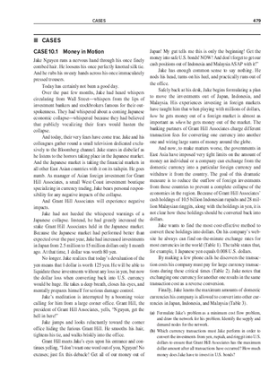 Money in Motion Jake Problem