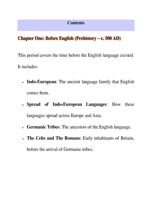 Before English (Prehistory - c. 500 AD)