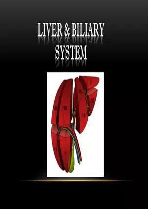 Liver Study Presentation