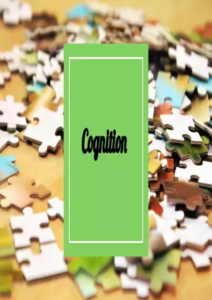 Learning Targets in Cognitive and Perceptual Psychology