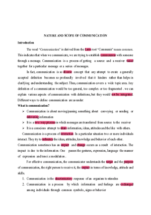Understanding the Concept of Communication
