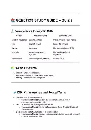 Prokaryotic vs. Eukaryotic Cells Guide