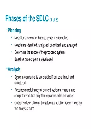 Modern Systems Analysis and Design Chapter 1 Part 2