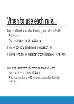 Summary of Aneuploidies Part 6