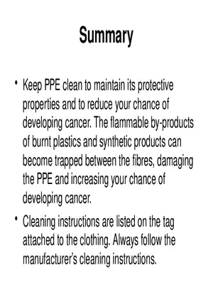 Chapter 3 Personal Protective Equipment Part 9