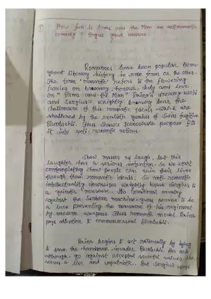 How Arms and the Man Is an Anti-Romantic Comedy