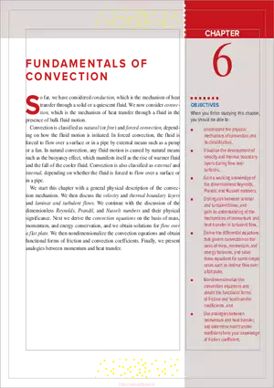 Fundamentals of Convection 6