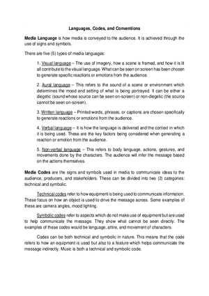 Understanding Media Language and Symbolism