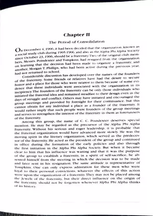 The History of Alpha Phi Alpha