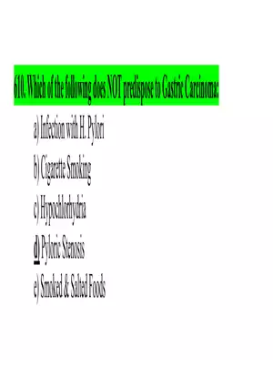 Clinical Features and Risk Factors in Gastrointestinal Diseases