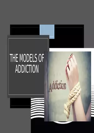 The Models of Addiction