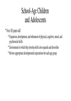 Human Growth and Development Lecture Part 3