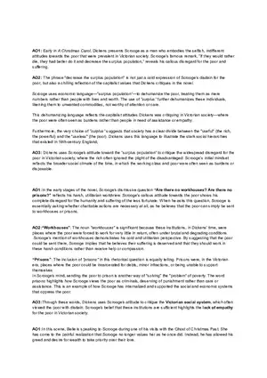 Early in A Christmas Carol