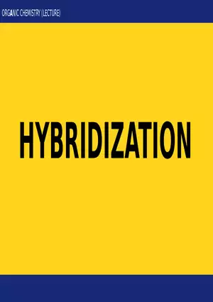 Introduction to Organic Chemistry - Module 1 Part 4
