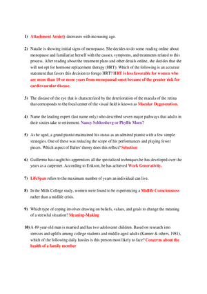 Therapy Decisions During Menopause
