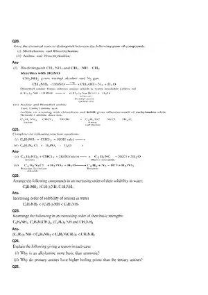 Chemistry Capsule for Class - XII Part 3