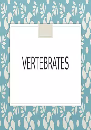 Vertebrates