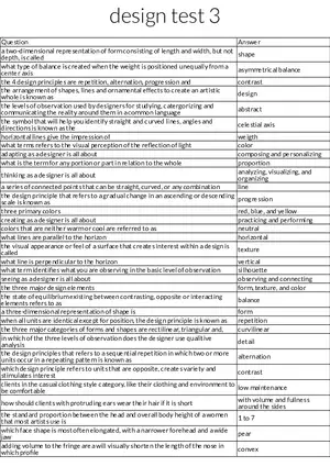 Principles and Elements of Design