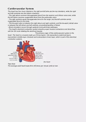 Module 2 - Anatomy & Physiology Part 2