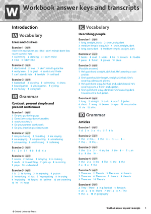 Solutions 3rd Edition Pre-Intermediate WB Key