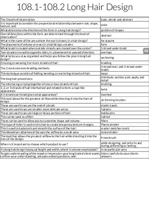 Long Hair Design Fundamentals
