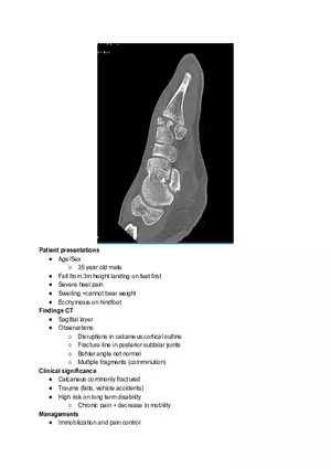 Patient Presentations