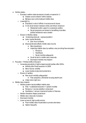 Populist Parties In Welfare Europe