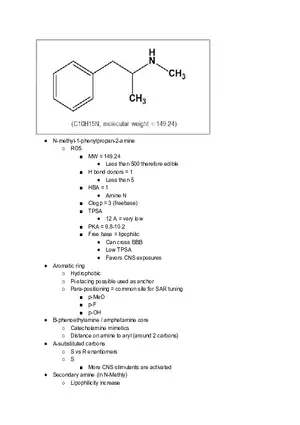 SAR Levers on Scaffolds