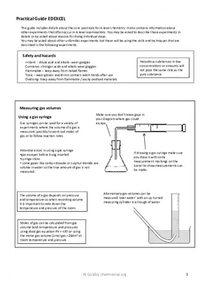 Practical Guide EDEXCEL