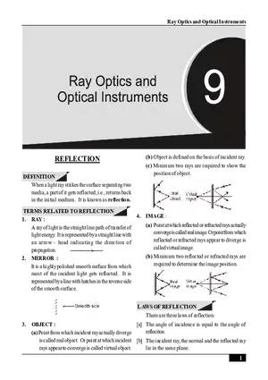 Ray Optics and Optical Instruments