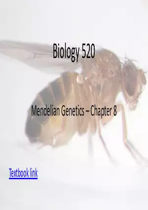 Mendelian Genetics Open Stax