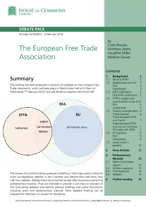 The European Free Trade Association