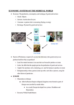 Economic Systems of the Medieval World
