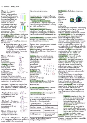 AP Bio Unit 5 Study Guide