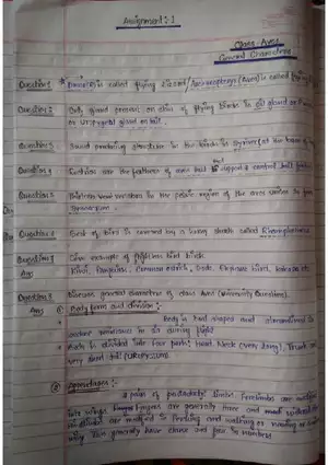 Assignment: - 1 General Characters