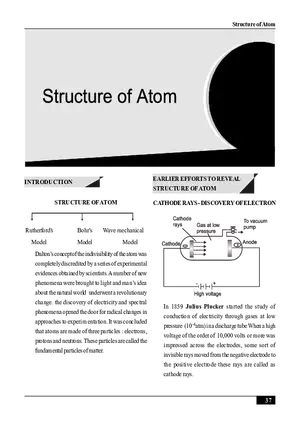 Structure of Atom