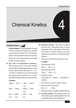 Chemical Kinetics